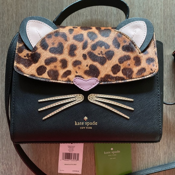 kate spade Handbags - ♠️Kate spade leopard cat bag